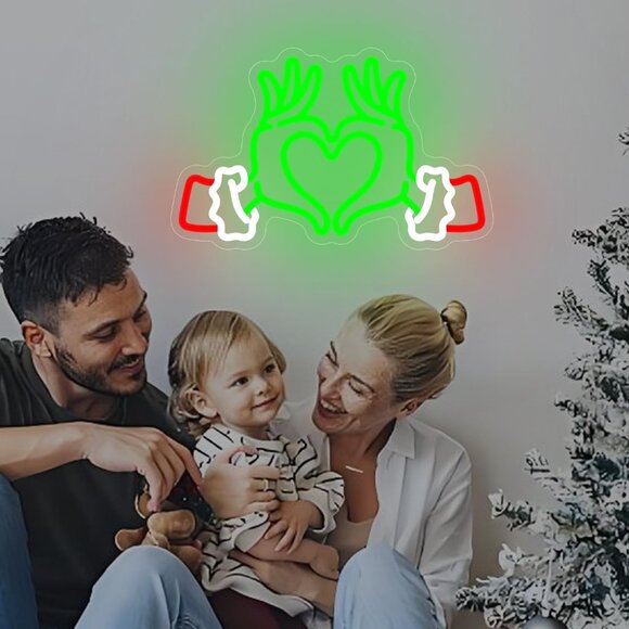 Christmas Neon Sign Led Candy Dimmable Light Up Sign for Wall Decorations - Picture 6 of 7